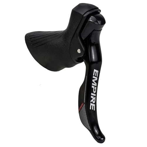 QHQKR Empire 2X11 Speed Carbon Fiber/Aluminum Alloy Bike Shifter Lever 22S Road Bike Derailleurs Groupset 11S Road Bicycle Shifter + Rear Derailleurs + Front Derailleurs (Aluminum 2X11 Speed (SS)) - Thumbnail 4