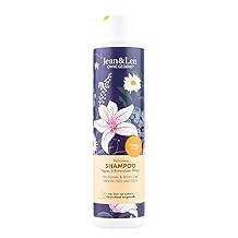 Jean & Len Volume Shampoo Bamboo & Lily, for thin and fine hair, gives fullness and shine, flower fragrance, without parabens and silicones, vegan, 10.14 Fl. Oz.