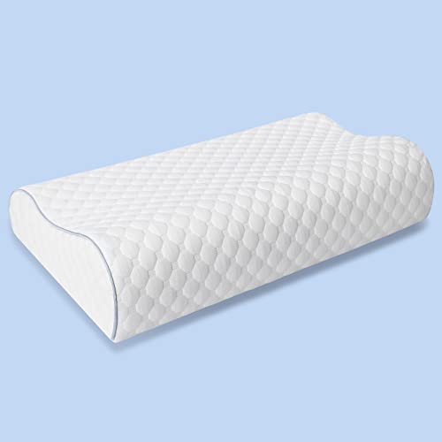 Hjyhj, Orthopedic Pillow, Pillows For Neck Pain, Side Sleeping Pillow For Shoulder Pain, Contour Pillow, Stomach Sleeper Pillows, Gel Memory Foam Pillow, Snoring Pillow, Hypoallergenic Pillow #TOP1