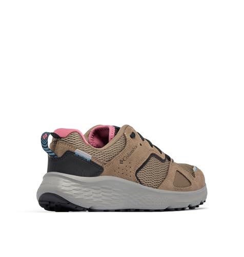 Columbia Womens Bethany Hiking Shoe, Wet Sand/Rosette, 8.5