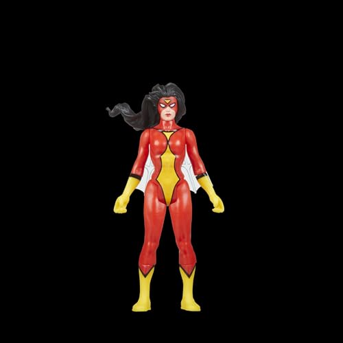 Hasbro Figurine Marvel Legends Spider Woman rétro - vue 5
