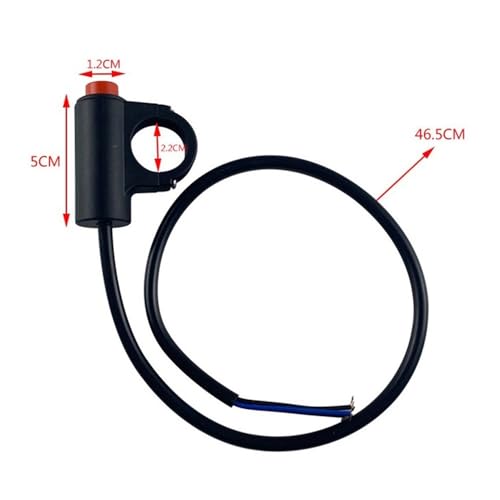 Clignotants interrupteur flash moto commande double feu détresse