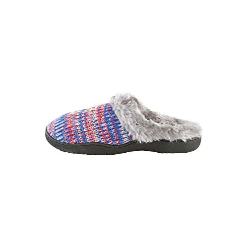 Image of FOCO Womens NHL Team Logo Peak Slide Slippers