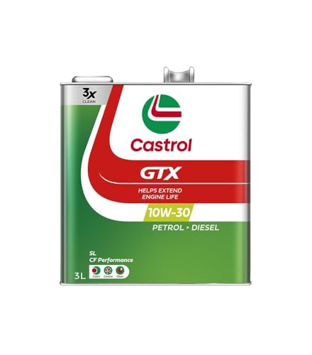 Amazon.co.jp: Castrol(カストロール) エンジンオイル GTX 10W-30 SL
