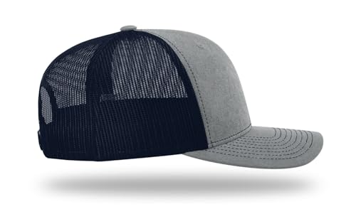 Image of Richardson 112 Trucker Hat - Premium Blank Baseball Cap, Adjustable Snapback Hat - Structured Six Panel Richardson Blank Hats