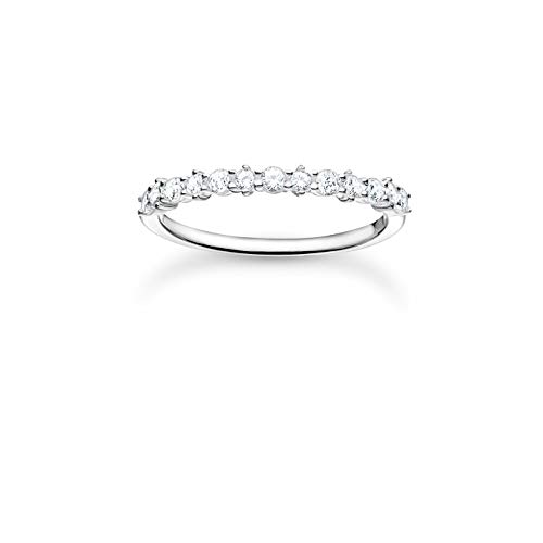 Bague Thomas Sabo femme en argent et oxydes de zirconium blancs modèle TR2343