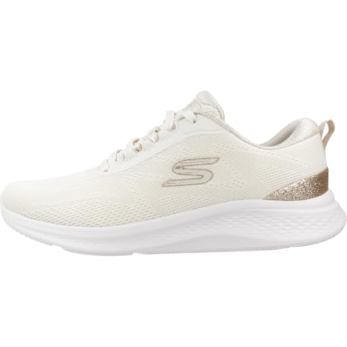 Skechers Damen Skech-Lite Pro 2.0 Brilliant Shimmer Turnschuhe, Natural Mesh Gold Trim, 41 EU – Ansicht 2