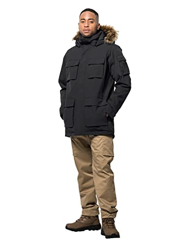 Preisvergleich Produktbild Jack Wolfskin Herren Glacier Canyon Parka, Schwarz, XXL EU