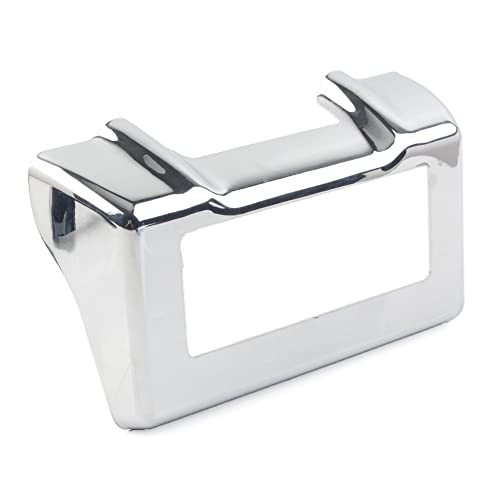 Liru Motorcycle Oil Cooler Cover Case for Harley Touring Electra Street Road Glide Trike FLHT FLTR FLHX 2011-2016, Chrome