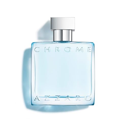 Azzaro Chrome Eau de Toilette en Spray Vaporisateur pour Homme Parfum Frais aux Notes d'Agrumes 50 ml