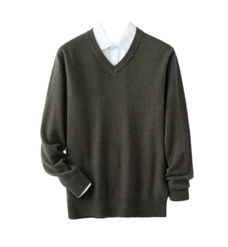 Men Classic V Neck Knit Sweater Men Long Sleeve Casual Pullovers Warm Knitwear ﻿Sweater