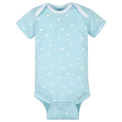 Image of Gerber Baby Boys & Girls 8-Pack Short Sleeve Onesies Bodysuits
