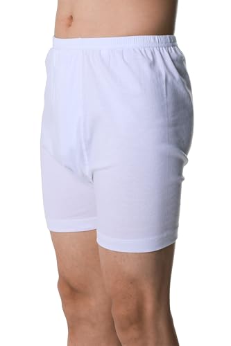 Men's Cotton Underpants Boxer Brief 5-Pack(WHITE)4