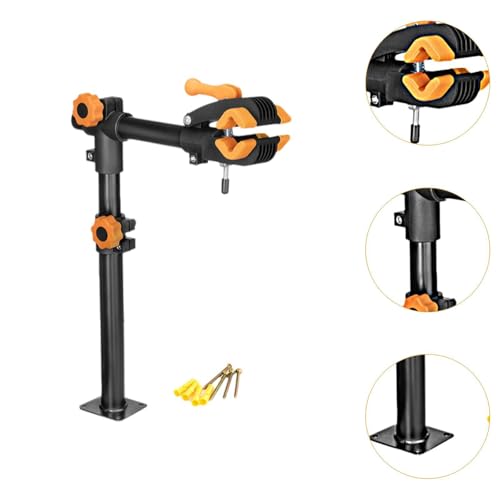 Menolana Bike Repair Stand Bicycle Repair Holder Wall Mount Adjustable Easily Install Professional Bike Parking Rack for Leisure Bike