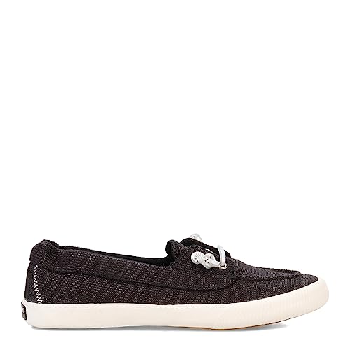 Image of Sperry Womens Lounge Away Slip On Sneakers Shoes Casual - Black