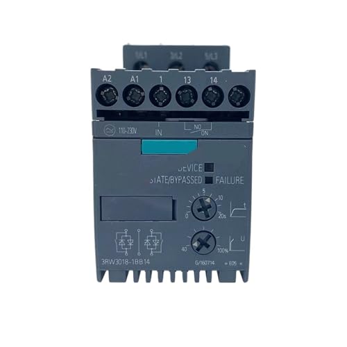 Démarreur progressif 3RW3017-1BB14 taille S00 compacte avec rampe de tension réglable - 2