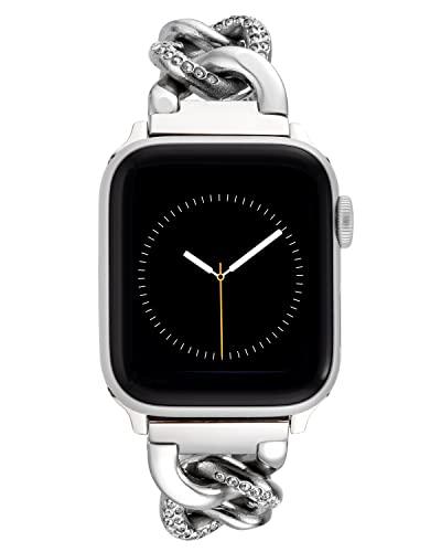 Image of Anne Klein Fashion Chain Bracelet for Apple Watch, Secure, Adjustable, Apple Watch Replacement Band, Fits Most Wrists