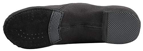 Linodes Stretch Canvas Upper Jazz Shoe Slip-on Dance Shoes for Girls and Boys (Toddler/Little Kid/Big Kid)4