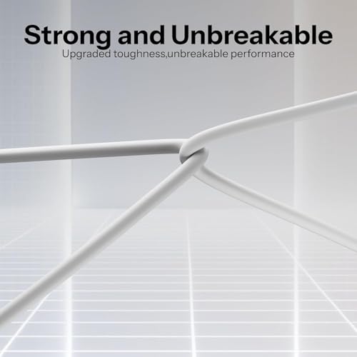 Image of Apple Usb Type C To Lightning Cable 27W [Mfi Certified + 1 Years Warranty] Fast Charger Cable For iPhone 14 /13 /12 /11 /X /XS /XR /8 /Plus, iPad Mini /Pro /Max, USB Type-C Power Delivery Cord, 1M, White