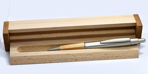 Bolígrafo de tinta Parker APOLLO con suave trazo y caja de madera protectora