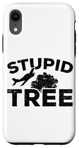 航空機模型 パイロット Stupid Tree RC飛行機 スマホケース iPhone XR 用