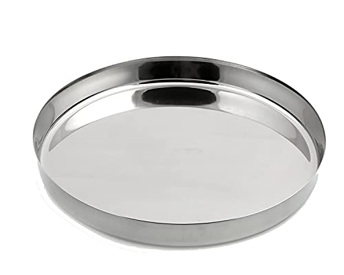 Image of BLeaf Stainless Steel-Premium Plate /Heavy Guage Plate (Pack of 6)