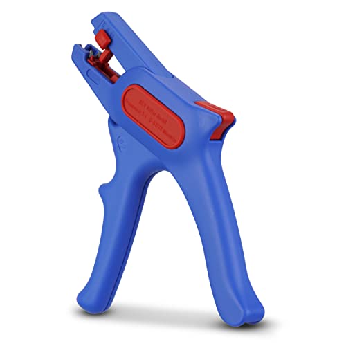 Preisvergleich Produktbild REV Kabelzange, Abisolierzange 0,2-6mm² für schwerzugängl. Stellen, blau