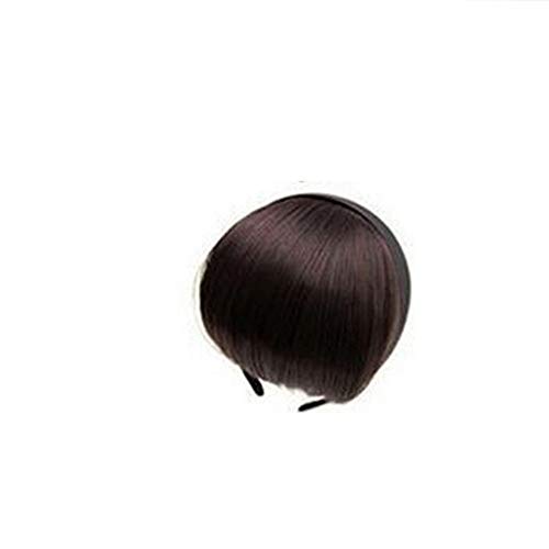 DAWEIF Front Hair Bangs Wig Headband Braids Hair Bands Women Fashion Hair Accessories