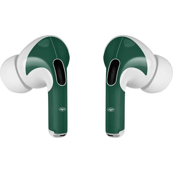 Skinit Decal Audio Skin Compatible with Apple AirPods Pro (2rd Gen, 2022) - Officially Licensed NFL New York Jets Green Performance Series Design