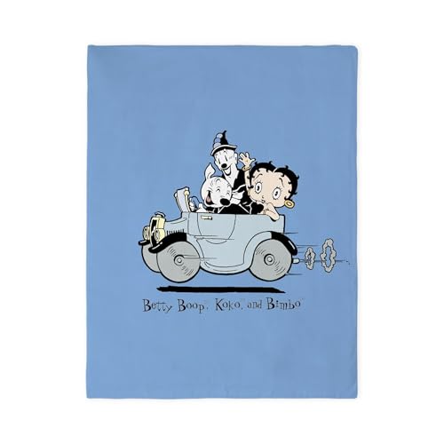 CafePress Betty Boop Clown Car Twin Duvet Cover, Printed Comforter Cover, Unique Bedding,