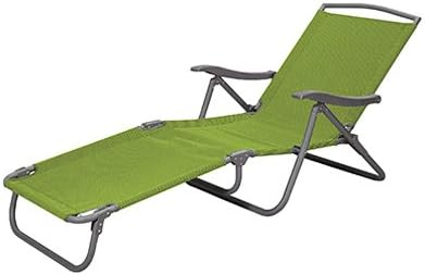 Courtyard Creations FTS114K-L Sienna Collection Sling Folding Lounge, Lime Green