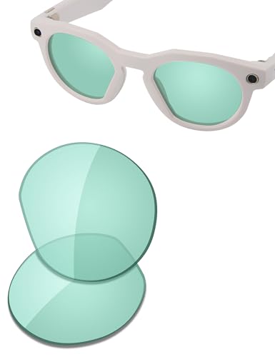 Image of SAUCER Premium Replacement Lenses for Oakley Meta HSTN OW8002 51mm | UV400 Protection, Anti-Scratch, Precise Fit Smart Glass