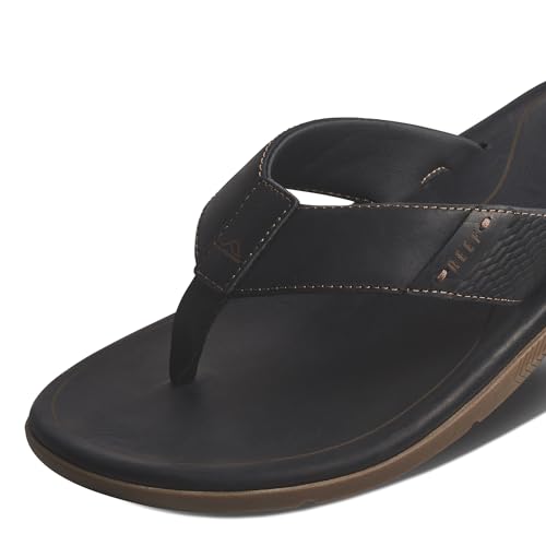 Image of REEF Leather Santa Ana Mens Sandal