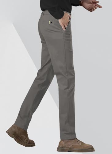 Image of TOPLOT Men's Premium Regular Fit Trousers | Lightweight Durable Fabric | Utility Pocket Design | Comfortable Waistband | Perfect for Office, Travel, Casual Outings (5279)