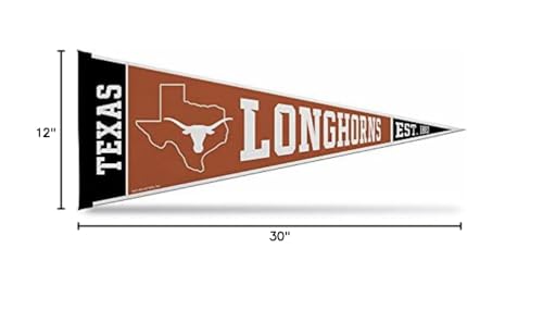 Image of Rico Industries NCAA Exclusive 12 inch x 30 inch Felt Wall Decor Pennant - Great for Home /Bed Room /Man Cave Decor