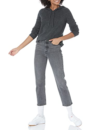 Image of Amazon Essentials Women's Soft Touch Long Sleeve Hooded Pullover Sweater