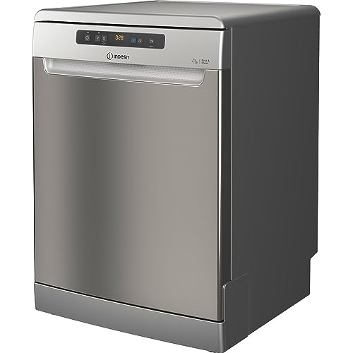 Indesit - Lavavajillas libre instalación D2F HD624 ASColor Inox
