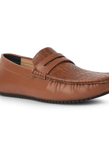 Image of Bata Men's Loafer Shoes - Tan