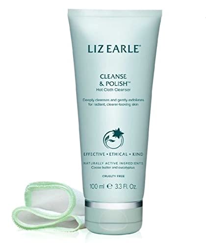 Liz EarleCleanse & Polish 100ml Starter Kit - Exfoliator for Face - Deep Cleansing & Exfoliating - Sensitive Skin