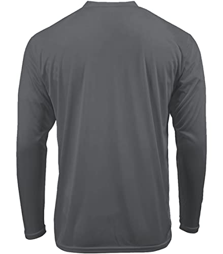 Joe's USA Long Sleeve Moisture Wicking Athletic Shirts in Regular, Big and Tall2