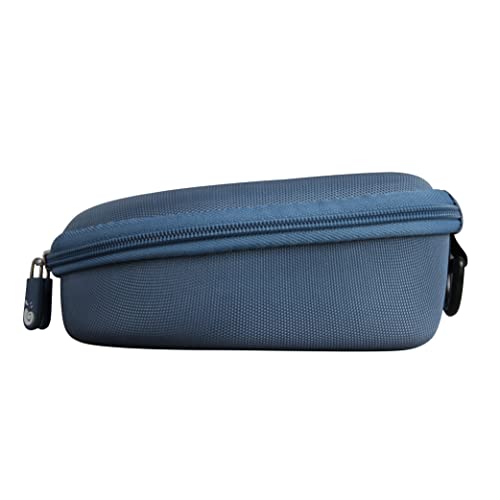 Image of Hermitshell Hard Case for AfterShokz Trekz Air /AfterShokz Aeropex /Titanium Mini /Shokz OpenRun Pro Open Ear Wireless Bone Conduction Headphones AS650 / AS800 (Blue)(Only Case)