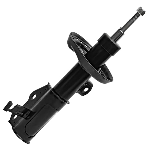 Image of Detroit Axle - Front Right Shock for 13-19 Cadillac XTS, Passenger Side Shock Assembly 2013 2014 2015 2016 2017 2018 2019 Replacement