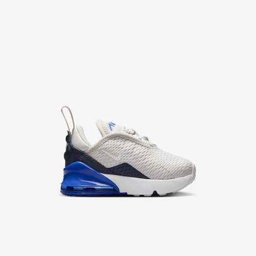 Nike Air Max 270 Baby/Toddler Shoe (DD1646-041, Vast Grey/Hyper Royal/Thunder Blue/White)3