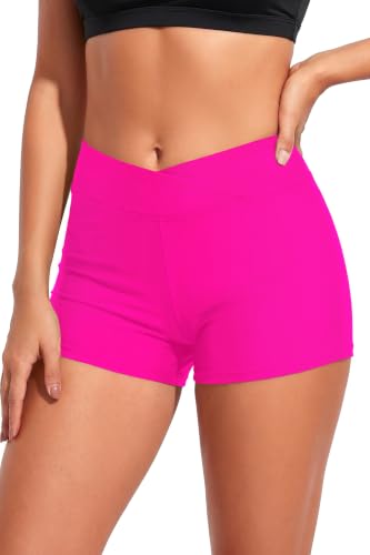 Image of Womens V Cross Swim Shorts Tummy Control Bottoms (Available in Plus)