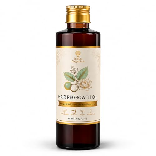 Image of Hair ReGrowth Oil | 96% Saw new Growth Promotes Hair Growth & Stimulates Hair Follicles | For Men & Women | 100ml