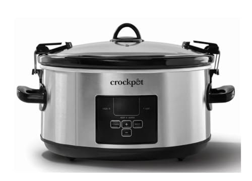 Crock-Pot 7-Quart MyTime Slow Cooker with Bag