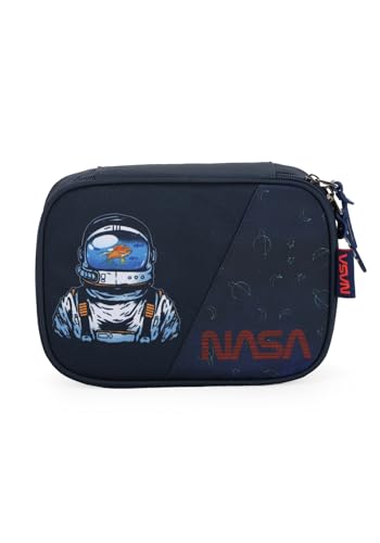 Estojo Box Nasa Astronauta Azul - Luxcel
