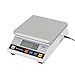 BANLICALI High Precision Scale 6kg x 0.1g Accurate Digtal Laboratory Lab Industrial Scientific Electronic Scale with LCD Display and Weighing Tray, Commerical Counting Kitchen Scale White