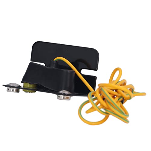 Image of Walfront 5Pcs Wrist Strap Ground Socket Connector Anti Static ESD Grounding System L Shaped Connector for Wrist Strap Table Mats, Industrial Connector