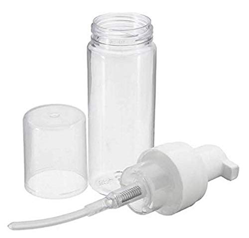 Miniatura 2 de 4 unids 2 oz 2.0fl oz BPA libre vacía recargable plástico transparente bomba espumante botellas prensa tarro dispensador contenedores